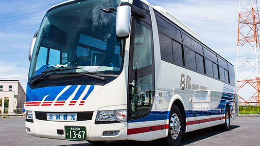 大型ハイデッカーセミサロン(2シート)49人乗